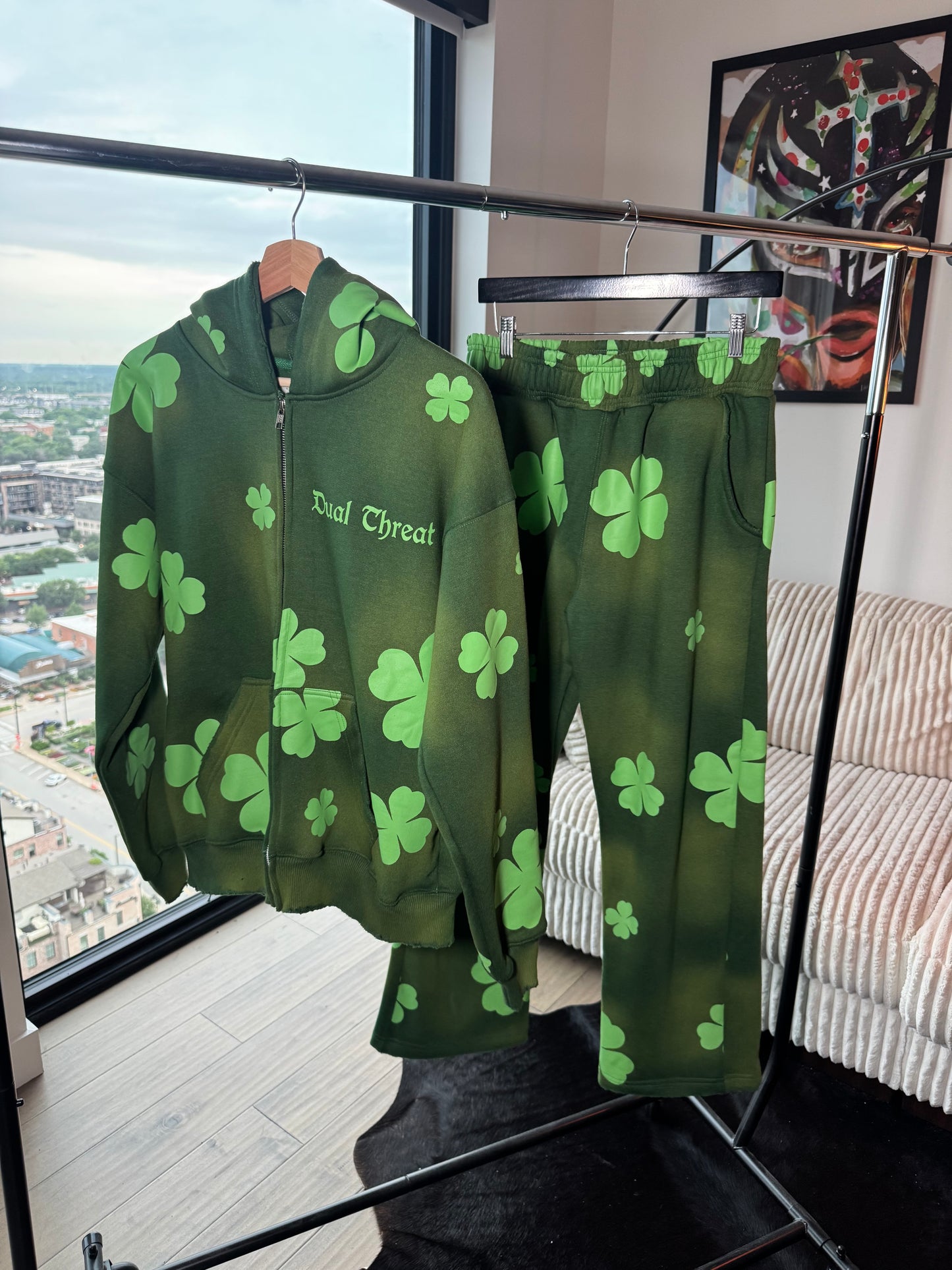 Swamp Green Sweats 002